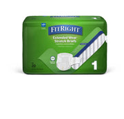 Pack of FitRight Extended Wear Stretch Briefs on a white background