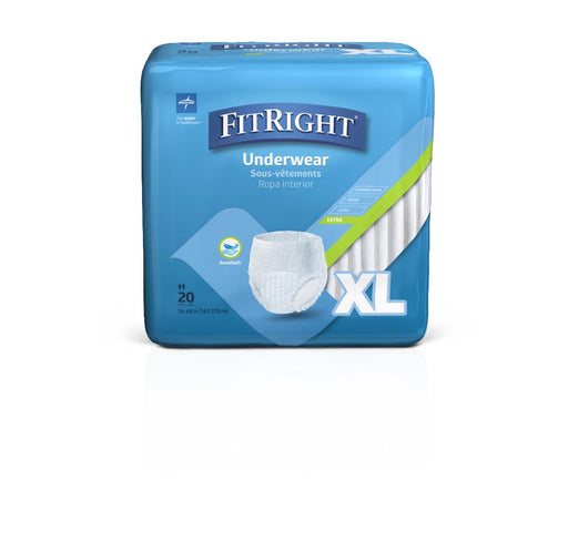 Pack of FitRight XL underwear on a white background