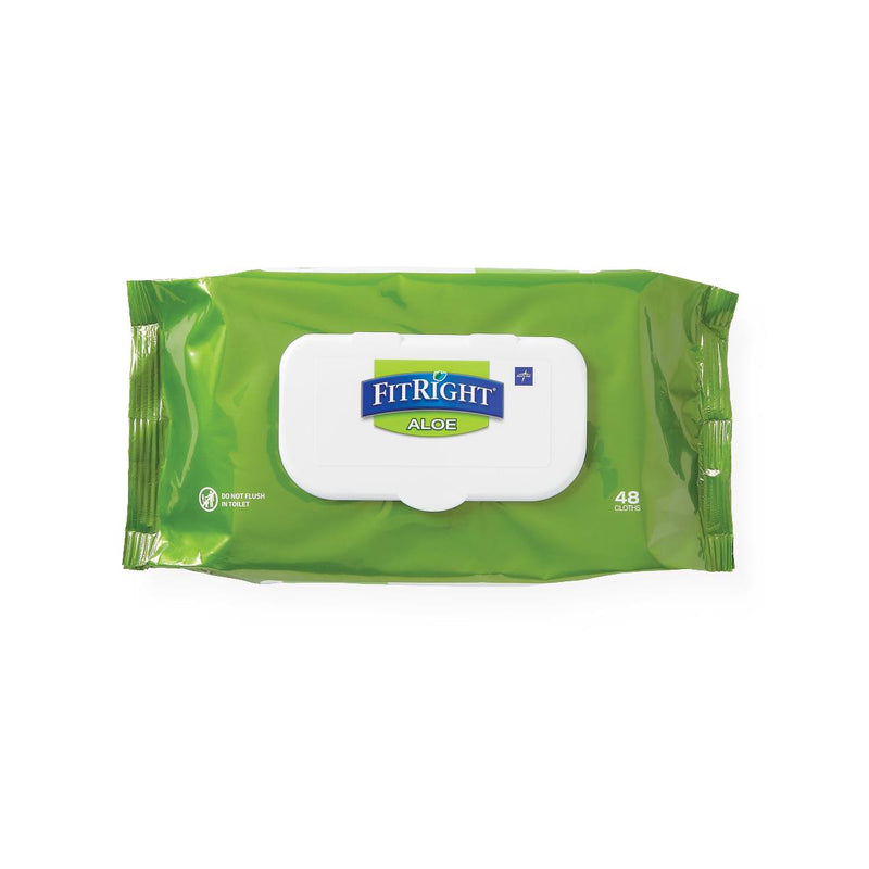 FitRight Aloe Scented Wet Wipes