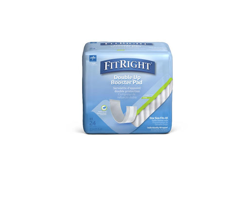 Package of FitRight Double Up Booster Pad on a white background