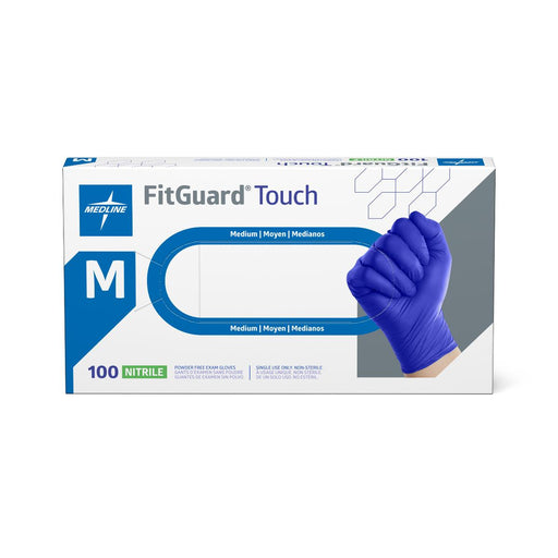 FitGuard Touch Powder-Free Nitrile Exam Gloves