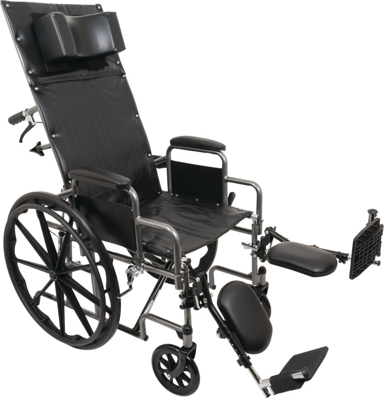 ProBasics Reclining Wheelchair - 400 lb Capacity with Elevating Legrests