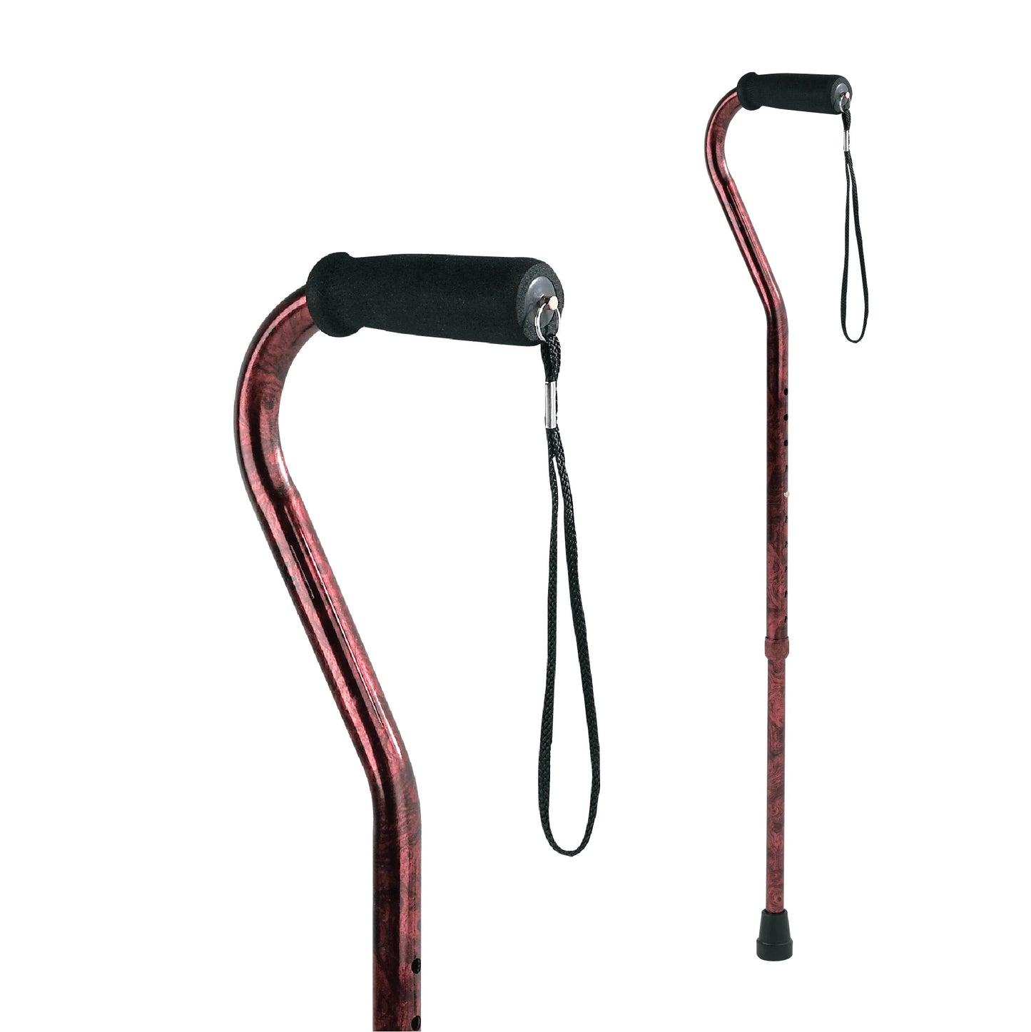 Carex Designer Offset Walking Cane