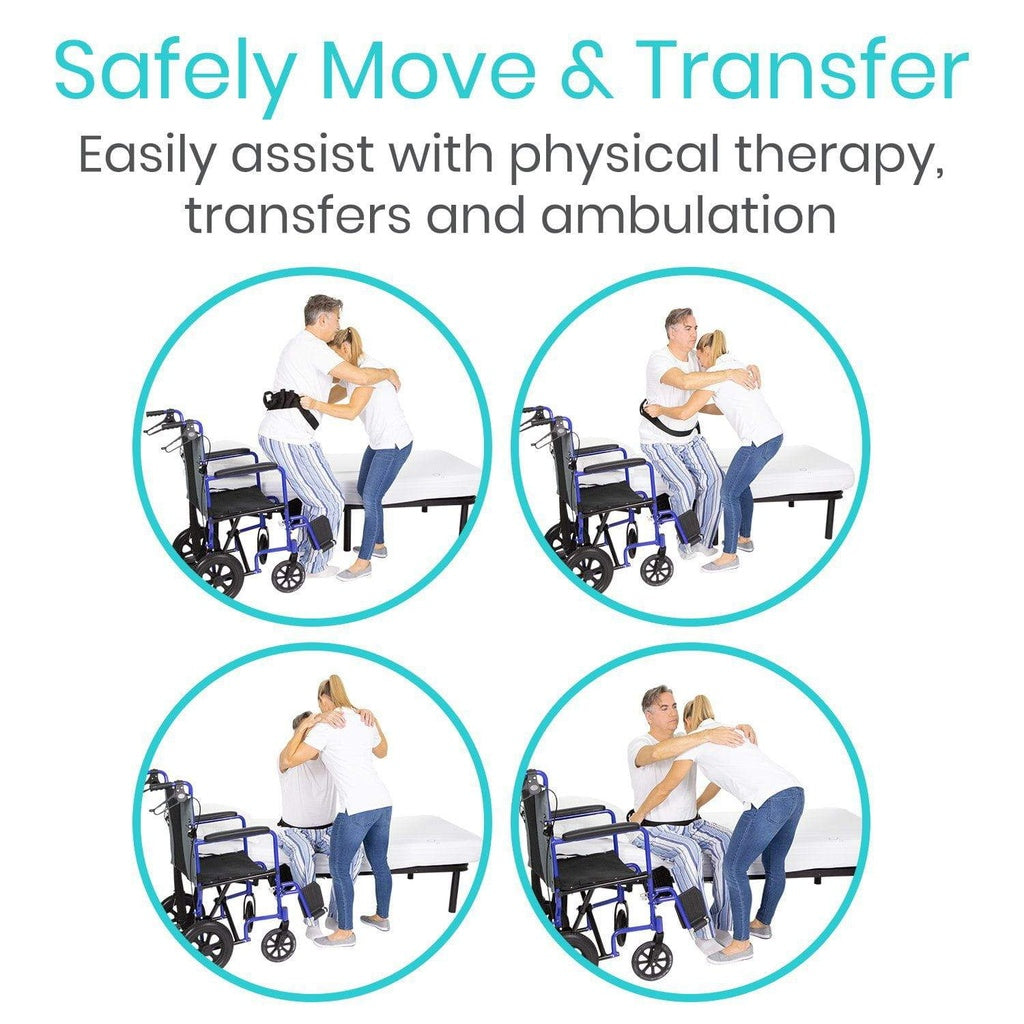 Product demonstration of safely moving and transferring a person using a wheelchair and辅助设备.