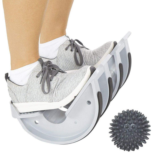 Vive Dual Calf Stretcher with Massage Ball