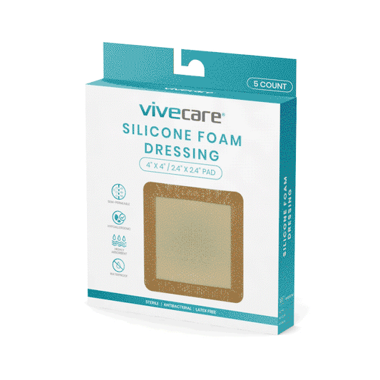 Adhesive Border Foam Dressing – Waterproof, Gentle, and Highly Absorbent Wound Care