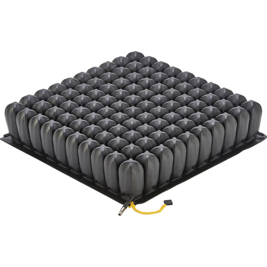 Air mattress with valve on a white background
