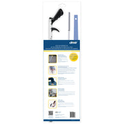 Package of a door post fitting kit with branding on a white background