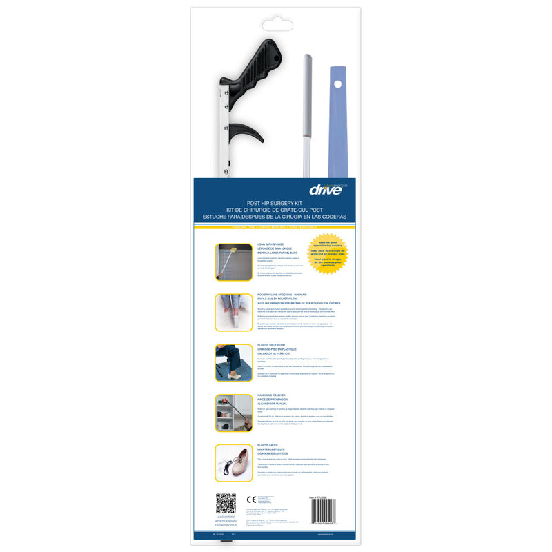 Package of a door post fitting kit with branding on a white background