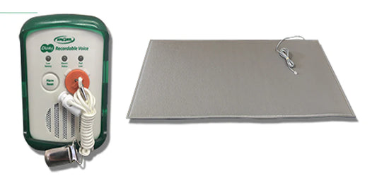 smart caregiver mat and voice recorder