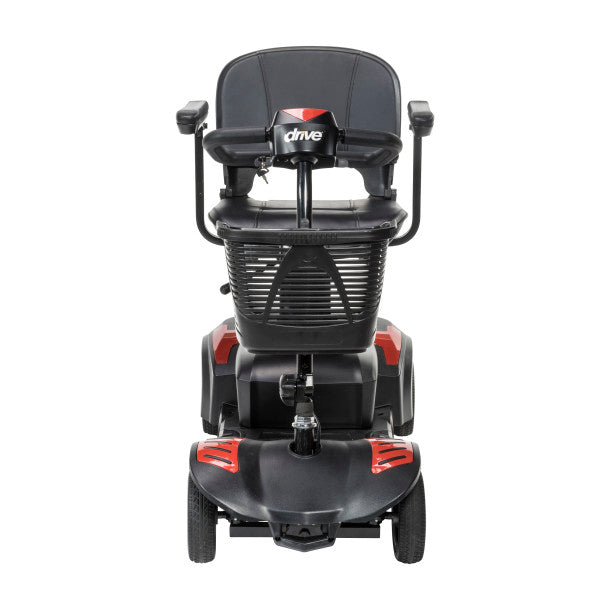 Black mobility scooter with 'Drive' branding on a white background