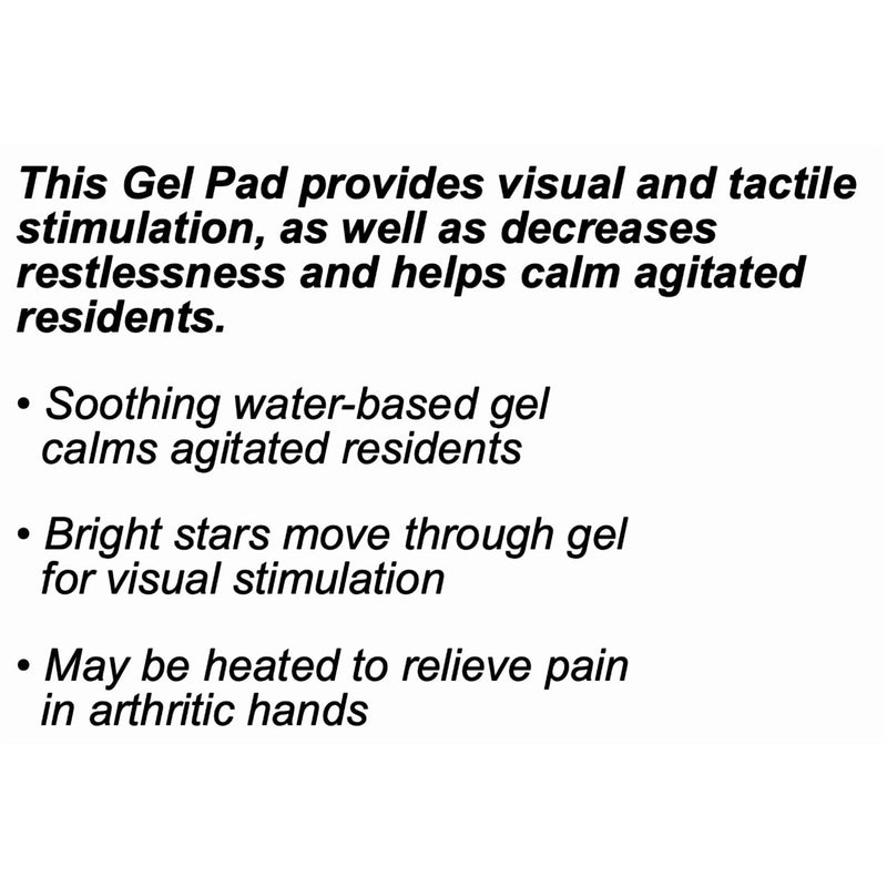 Skil-Care Star Gel Lap Pad 16 x 7 In
