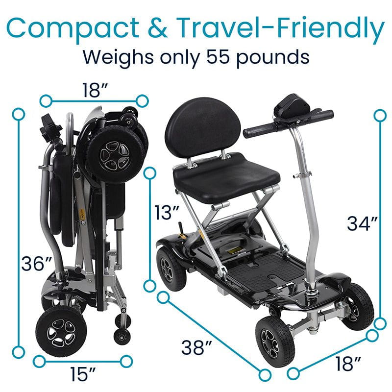 MOB1058BLK

Vive Foldable Mobility Scooter specifications