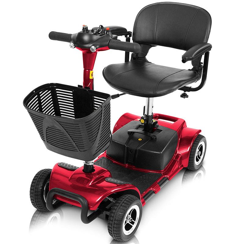Vive 4-Wheel Mobility Scooter in red