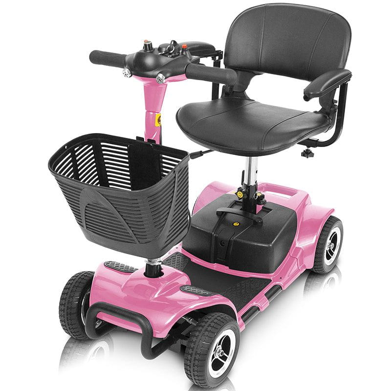 Vive 4-Wheel Mobility Scooter in pink