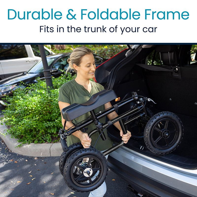 Vive all terrain walker fits in trunk easily