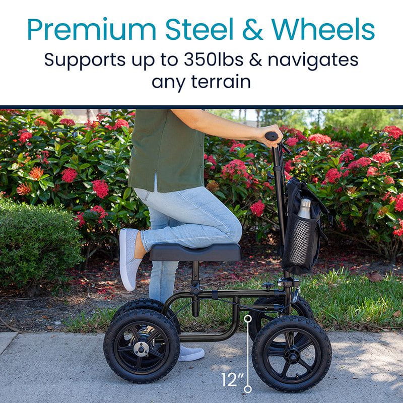 Vive all terrain walker holds up to 350 lbs