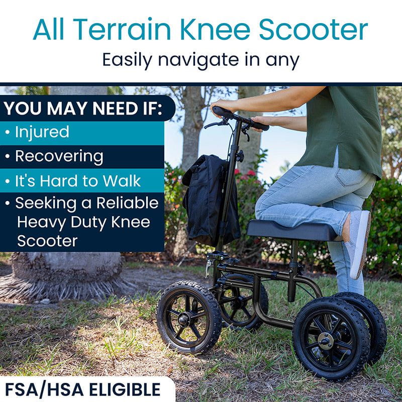 Vive all terrain walker easily navigates terrain 