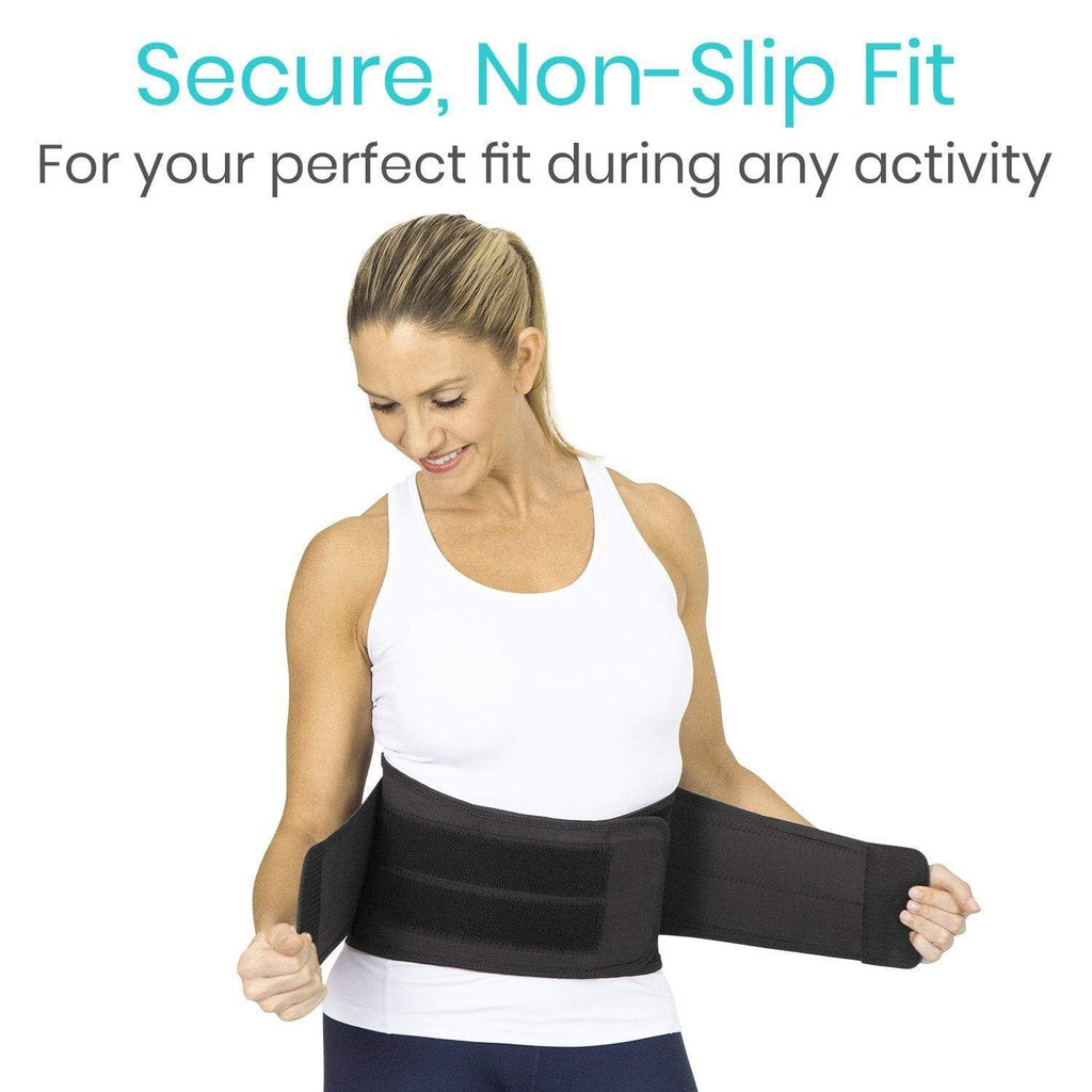 Vive Back Brace has a non-slip fit