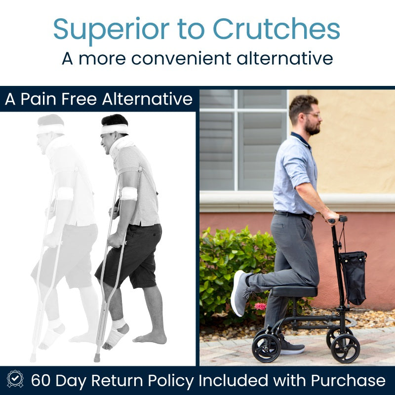 MOB1099BLK

Vive Core Knee Walker is so convenient