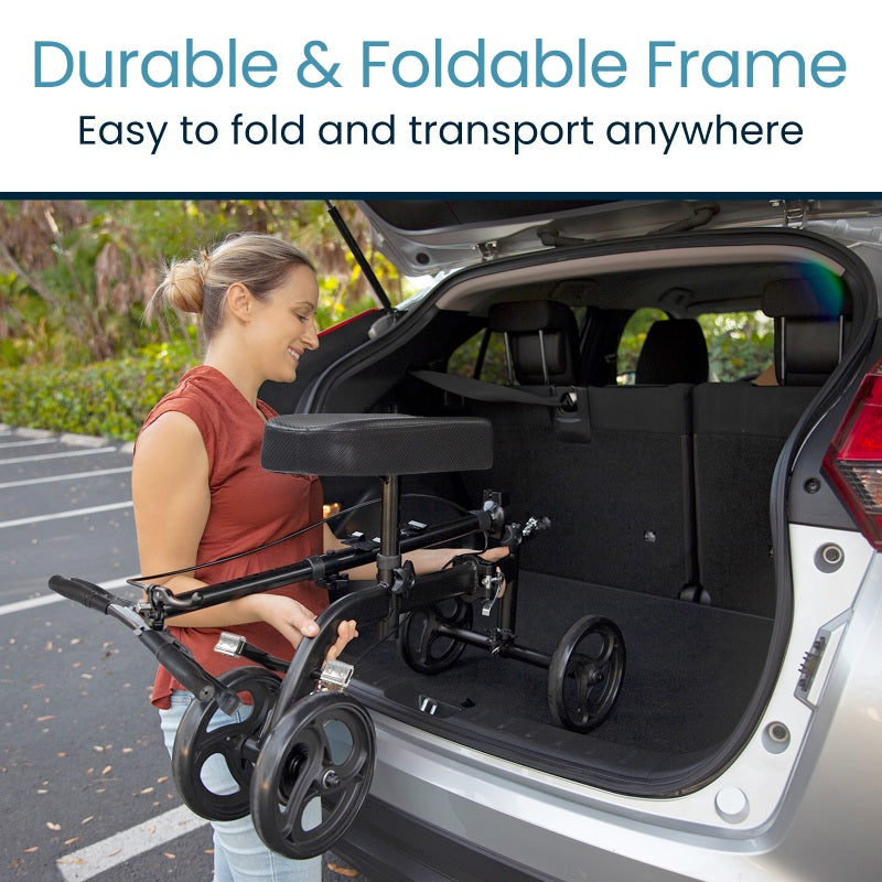 MOB1099BLK

Vive Core Knee Walker folds easily for travel