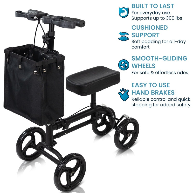 MOB1099BLK

Vive Core Knee Walker built to last