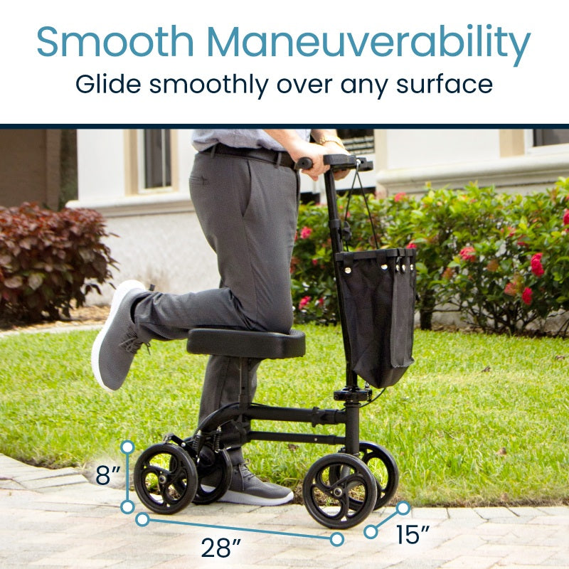 MOB1099BLK

Vive Core Knee Walker goes over any surface