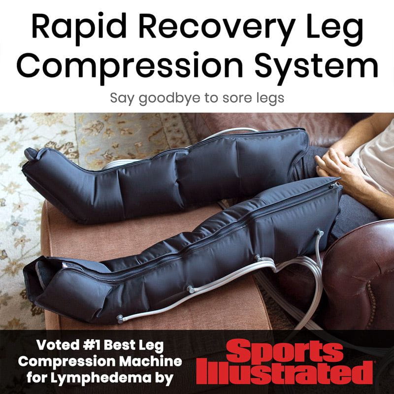 Vive Leg Compression Pump System voted #1 by Sports Illustrated