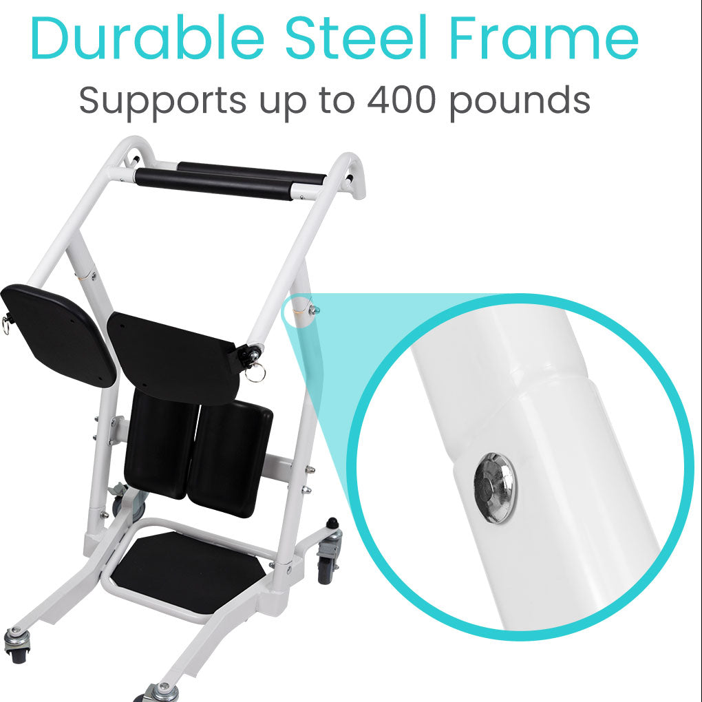 Vive Health Transport Stand Assist
MOB1043WHT supports up to 400 pounds