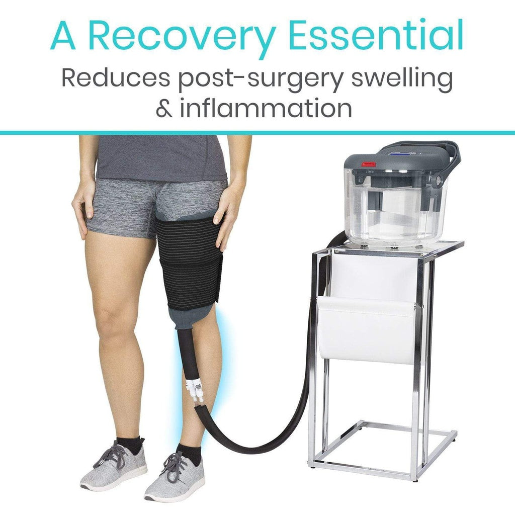 Ice Therapy Machine is good to help stop swelling