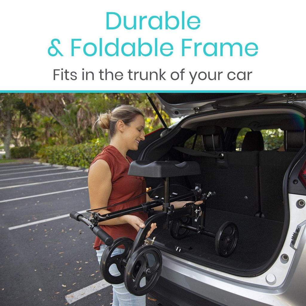 Vive knee walker fits in trunk