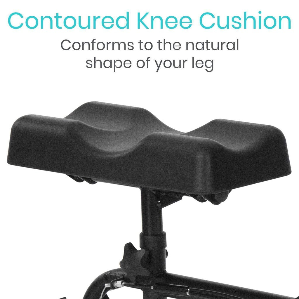 Vive knee walker comfortable contoured knee cushion