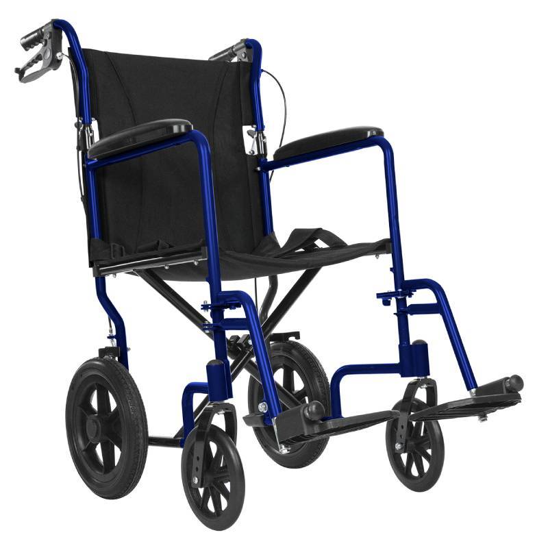 Vive Transport Wheelchair blue color