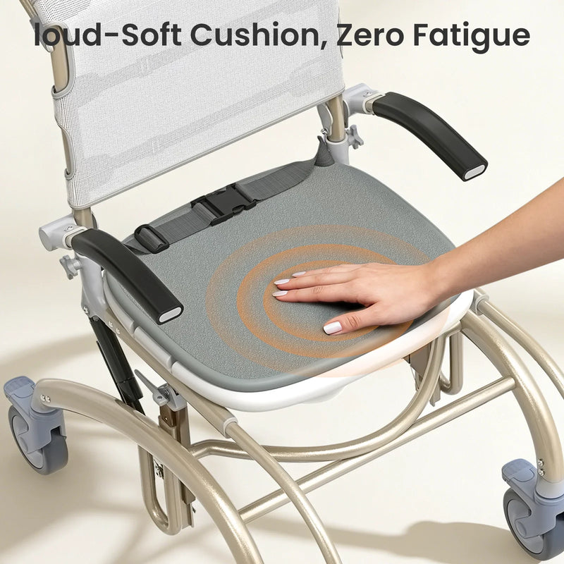 Reclining Shower Chair seat close up