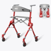 Red and gray mobility walker with 'VOCO' branding on a white background