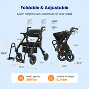 rollator measurements