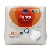 Pack of Abena Premium Pants XL1 on a white background