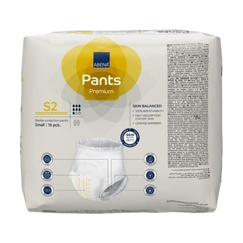 Package of Abena Pants Premium on a white background