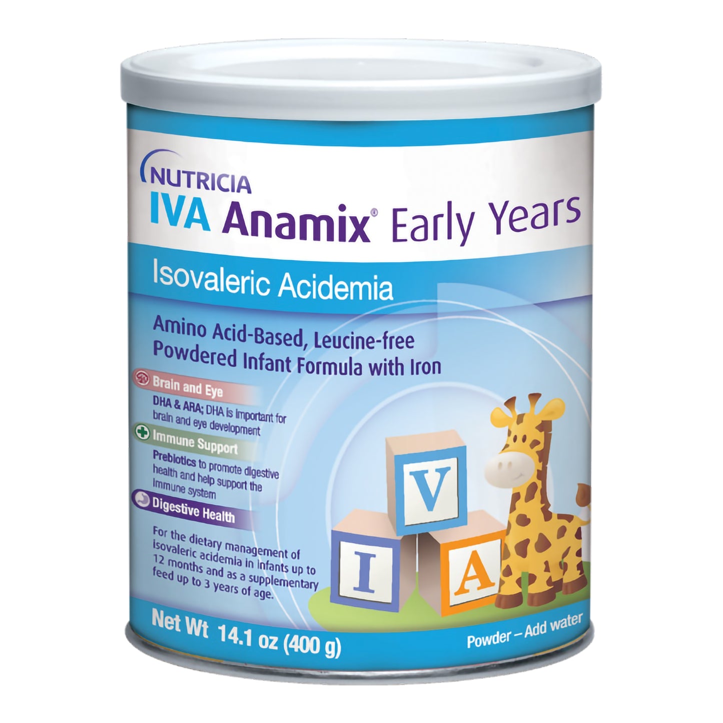 Nutricia IVA Anamix Early Years baby formula can on a white background