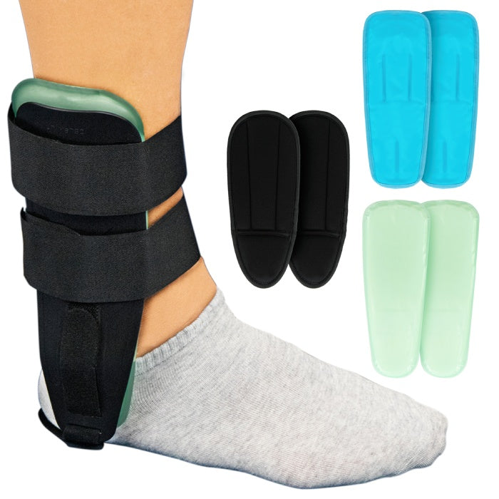 ankle brace with inserts