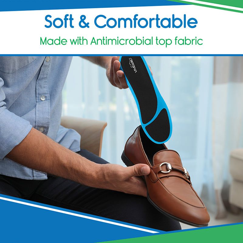 Arch Support Gel Insoles – Full Length Cushioning Inserts for Comfort & Stability
