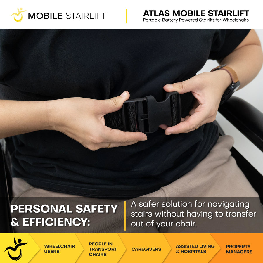 Atlas Portable Wheelchair Stairlift
