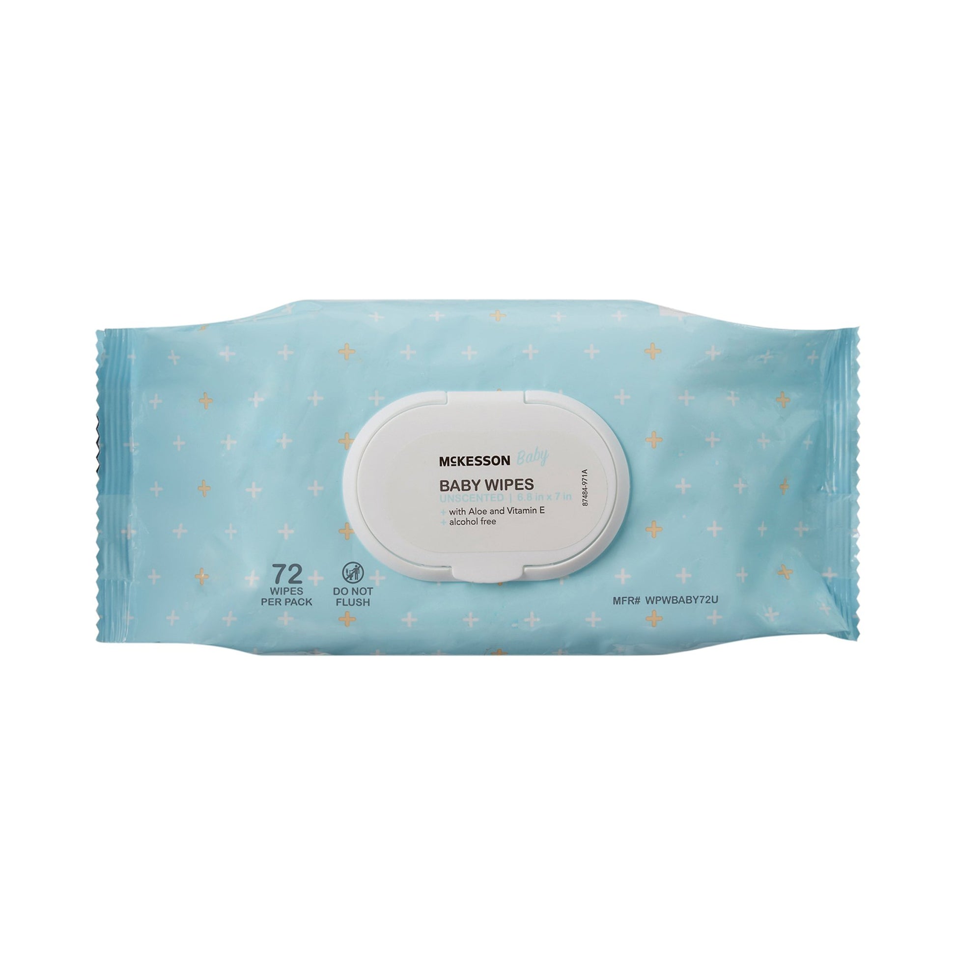 Mikesson baby wipes packaging on a white background