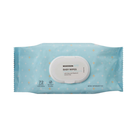 Mikesson baby wipes packaging on a white background