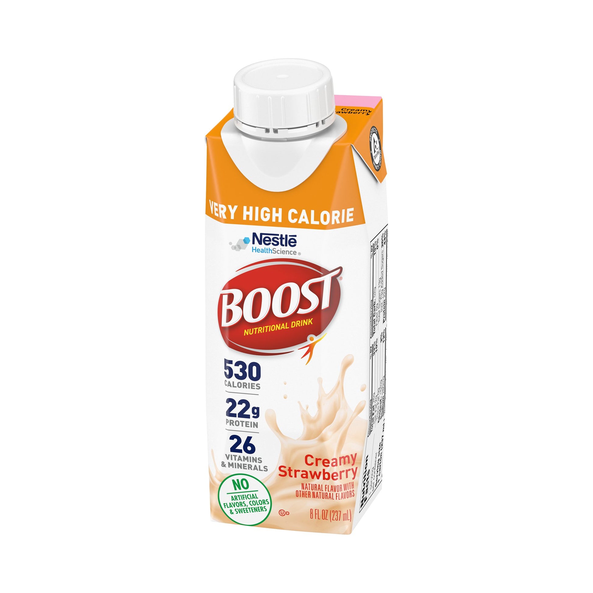 Nestle Boost nutritional drink box on a white background