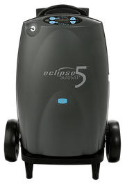 Black O2 device with 'eclipse autosat' branding on a white background