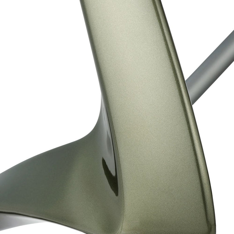 Close-up of a rollator on a white background