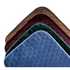 Cardinal Health Essentials™ Reusable Chair Pad – 21" x 22", Mauve