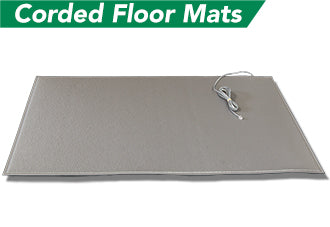 Corded Floor Mats and Weight Sensing Landing Mats for Corded Alerts