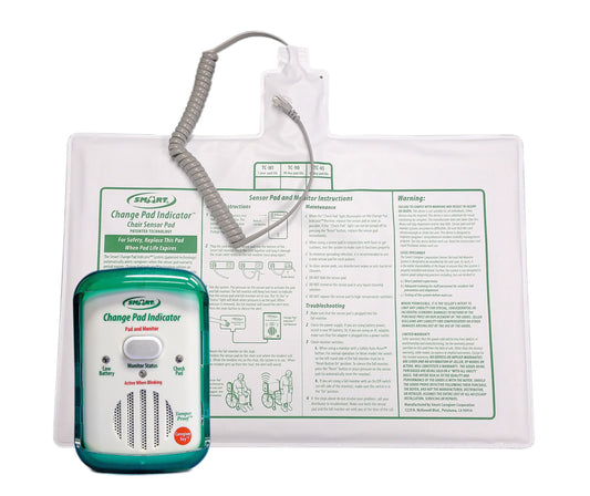 Smart Caregiver Chair Exit Alarm with Change Pad Indicator Monitor and 10"x15"